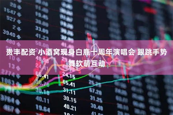 贵丰配资 小酒窝现身白鹿十周年演唱会 跟跳手势舞软萌互动